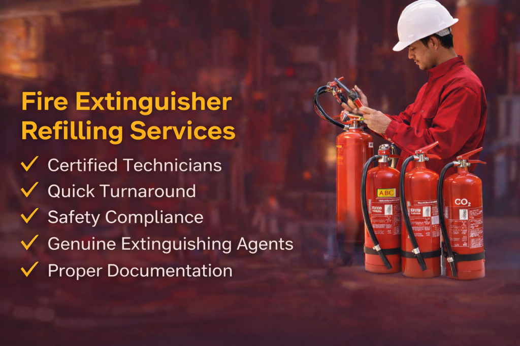 fire extinguisher refilling service