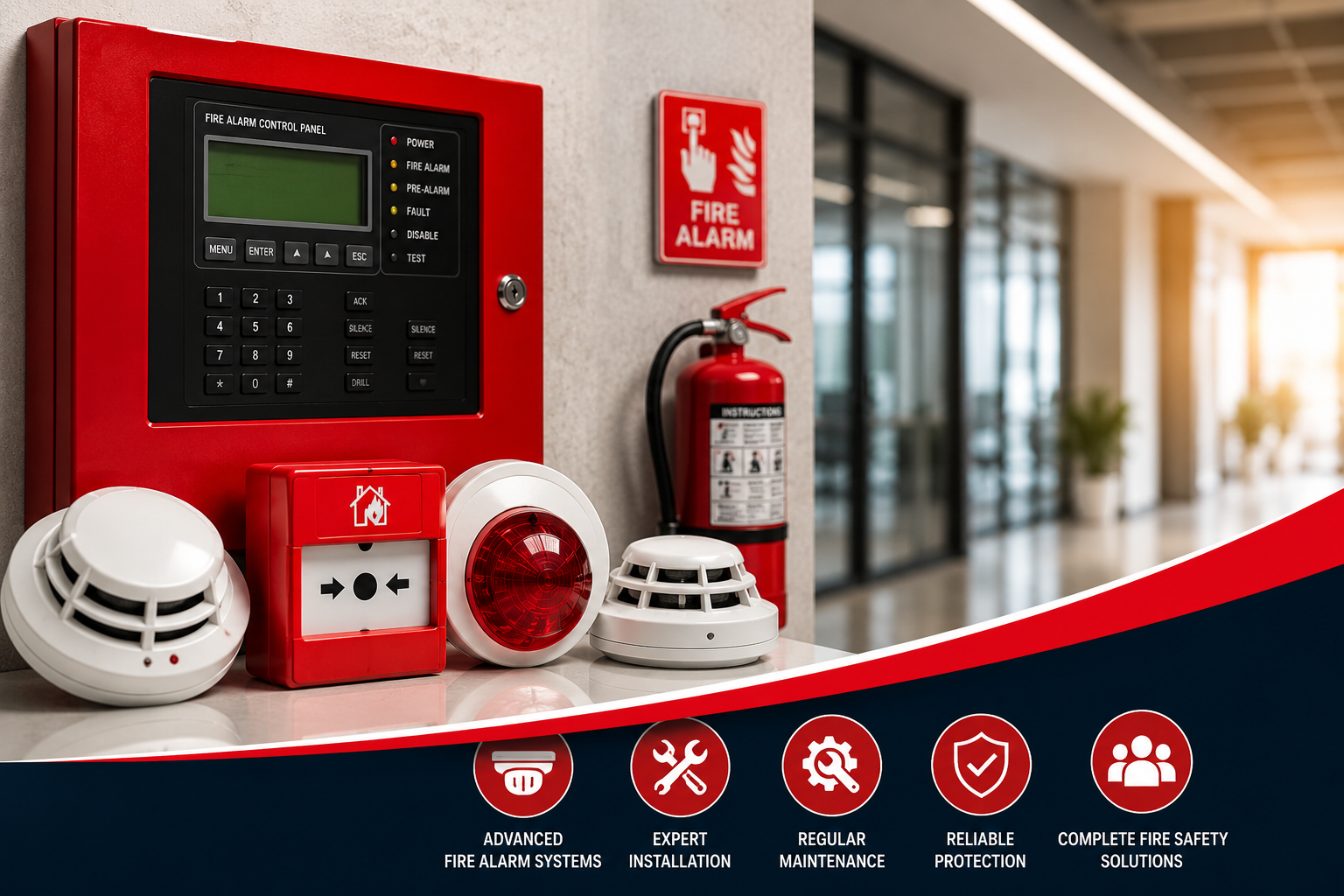 fire alarm suppliers in Coimbatore