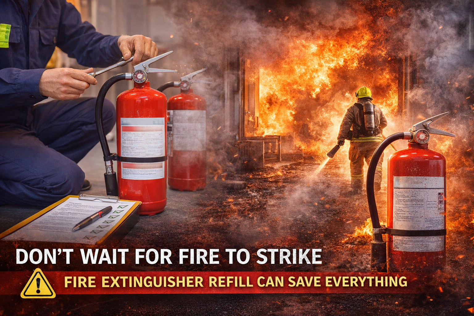 fire extinguisher refill